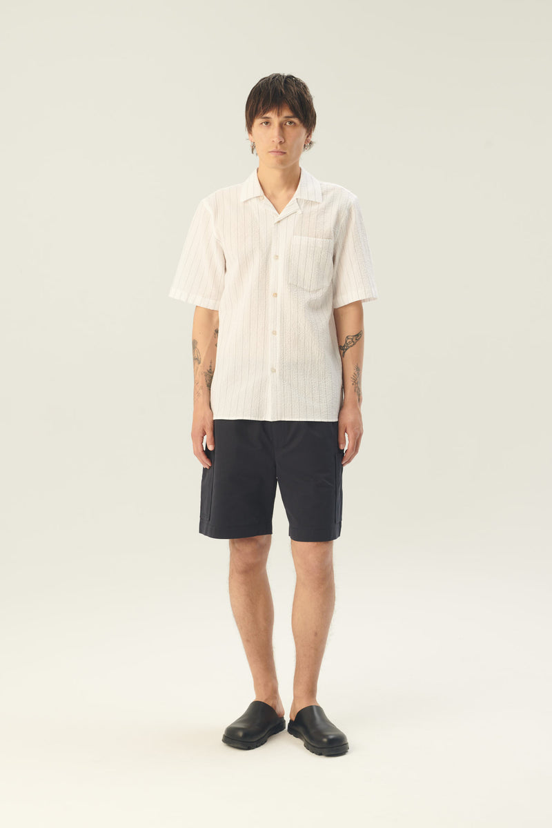 Rue de Tokyo SETH SAILOR STRIPE SHIRTS