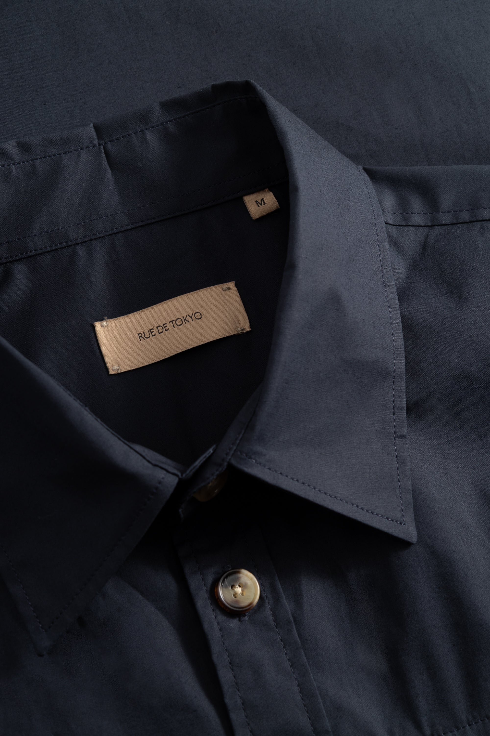 Rue de Tokyo SEVERAS P121 - MILANO GMTD Shirts NAVY