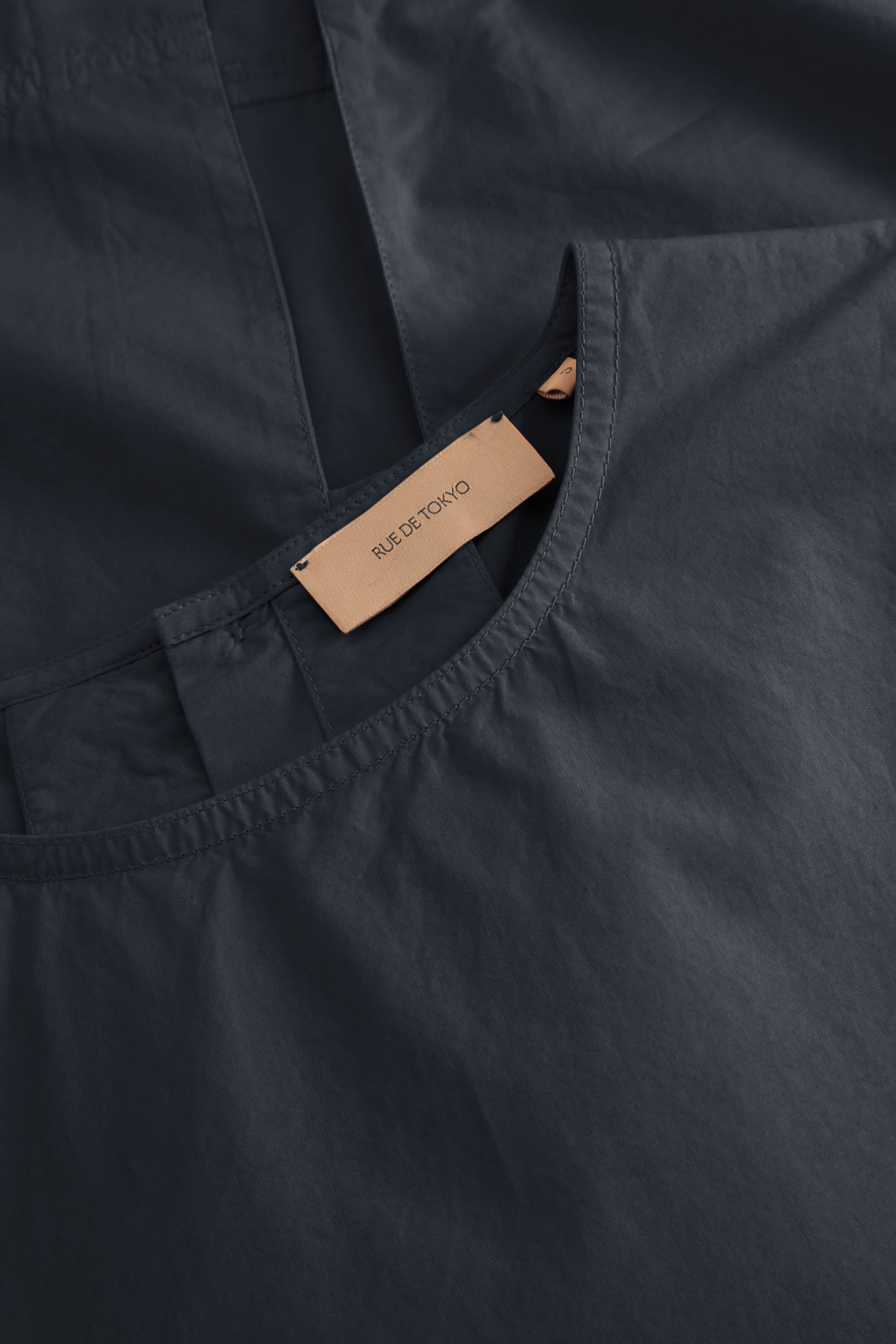 Rue de Tokyo SHARREN GMTD POPLIN Blouses DARK NAVY