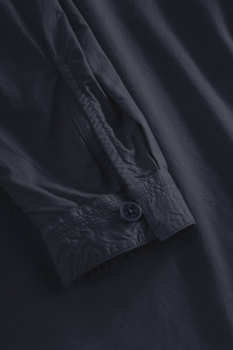 Rue de Tokyo SHELBY GARMENT DYED POPLIN SHIRTS DARK NAVY