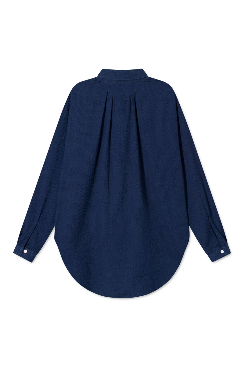 Rue de Tokyo SHELBY SHIRT BLEACHED INDIGO SHIRTS BLEACHED INDIGO