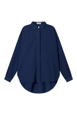 Rue de Tokyo SHELBY SHIRT BLEACHED INDIGO SHIRTS BLEACHED INDIGO