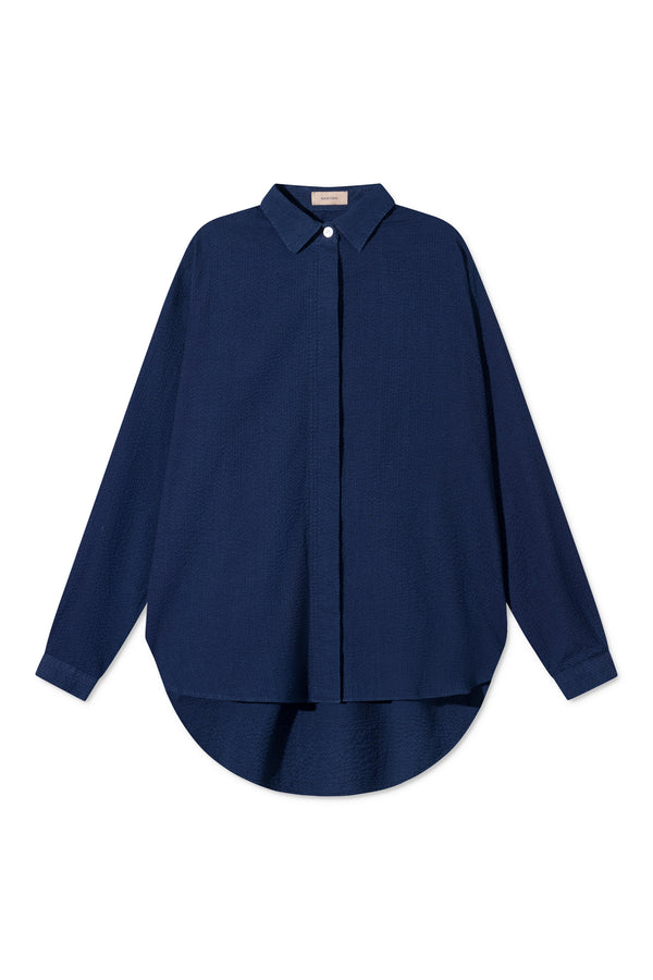 Rue de Tokyo SHELBY SHIRT BLEACHED INDIGO SHIRTS BLEACHED INDIGO