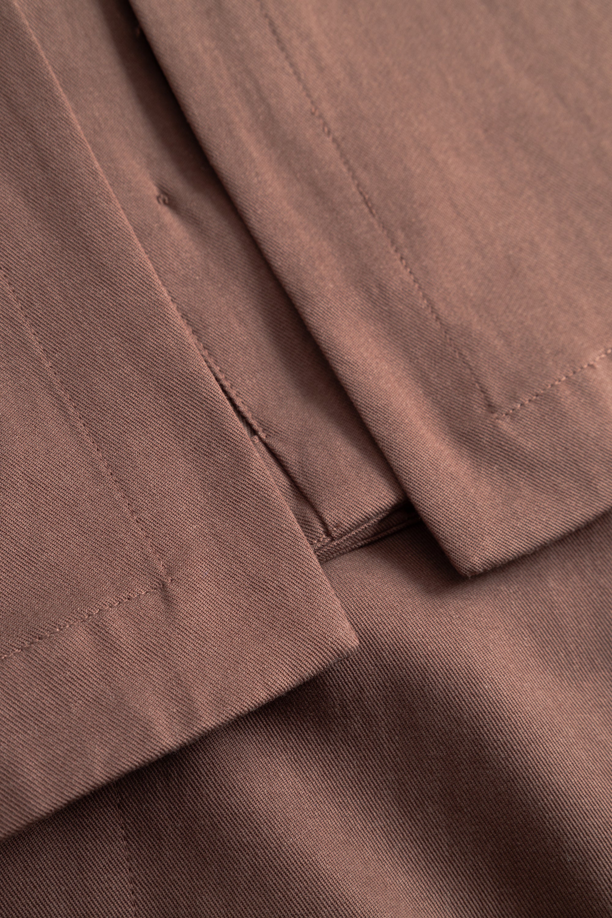 Rue de Tokyo SHIKA SANDWASHED CT TENCEL Shirts FADED MAROON