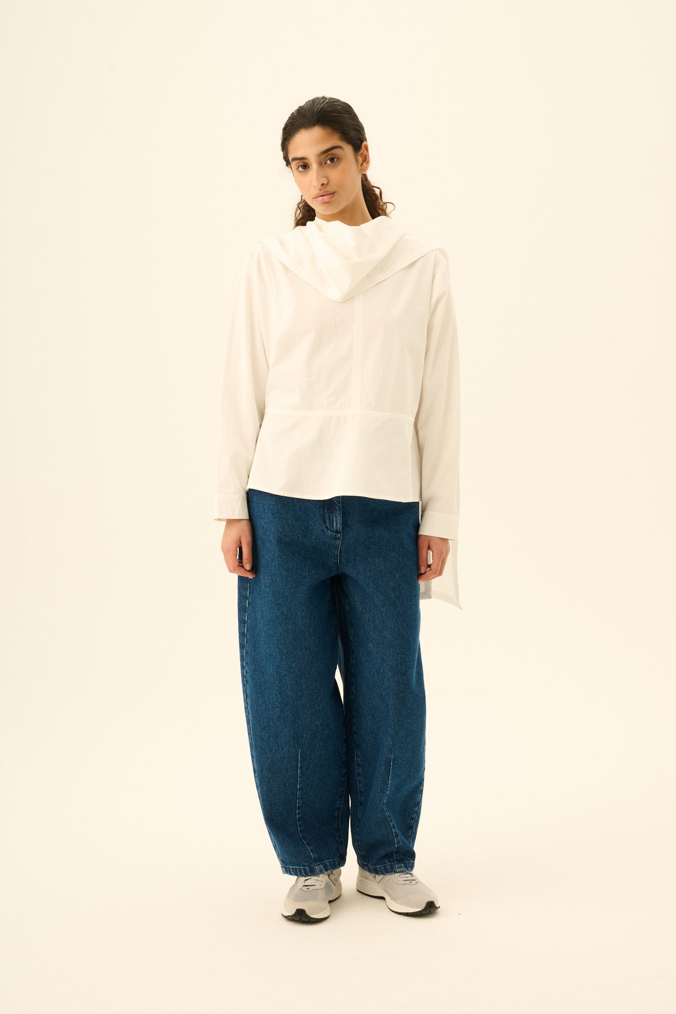 Rue de Tokyo SHION MODAL POPLIN Blouses WHITE