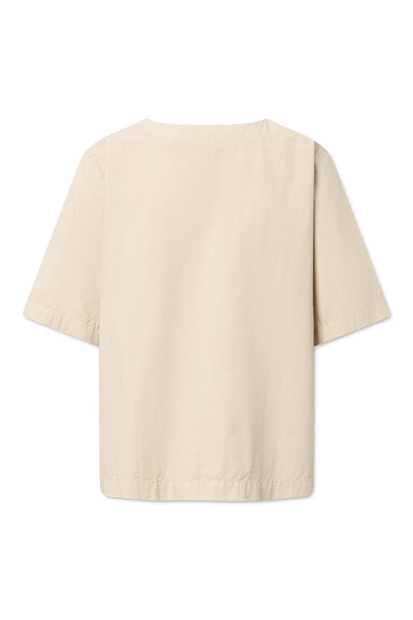 Rue de Tokyo SIENNA GARMENT DYED POPLIN SHIRTS BEIGE