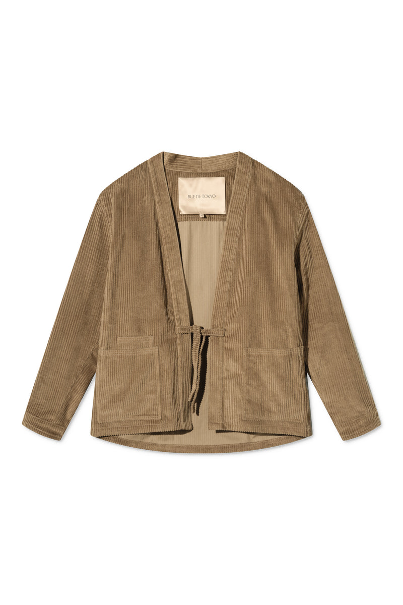 Rue de Tokyo SIGMUND JACKET CAMEL JACKETS CAMEL