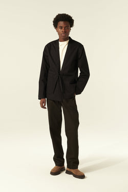 Rue de Tokyo SIGMUND PRE DYED TWILL OUTERWEAR BLACK