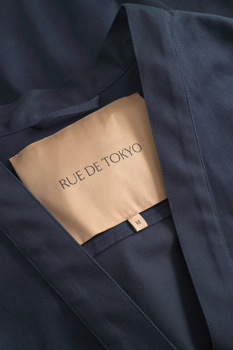 Rue de Tokyo SIGMUND PRE DYED TWILL OUTERWEAR DARK NAVY