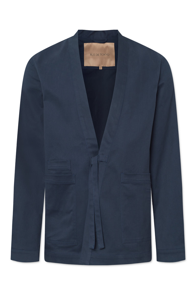 Rue de Tokyo SIGMUND PRE DYED TWILL OUTERWEAR DARK NAVY