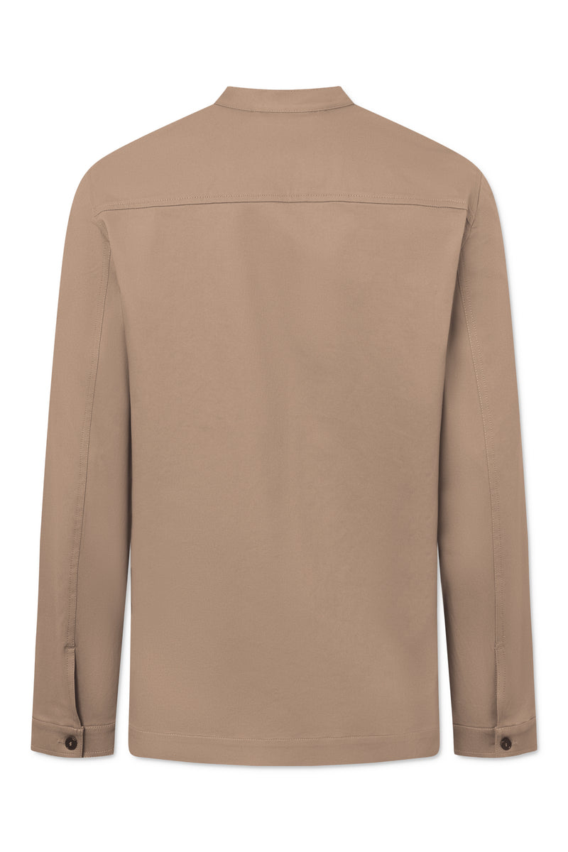 Rue de Tokyo SIGMUND PRE DYED TWILL OUTERWEAR LIGHT BROWN