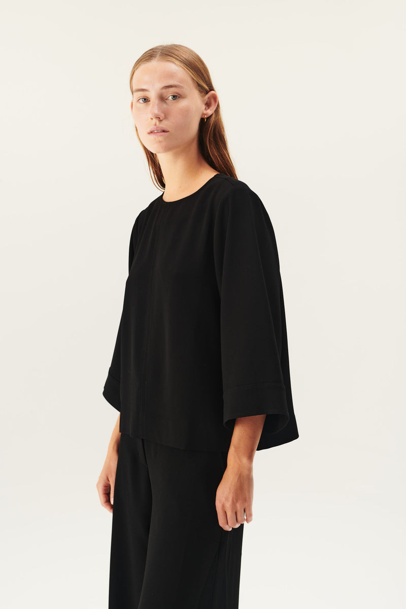 Rue de Tokyo SIMAKO RECYCLED HEAVY CREPE SHIRTS