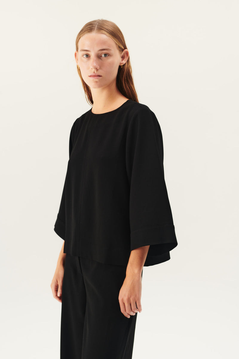 Rue de Tokyo SIMAKO RECYCLED HEAVY CREPE SHIRTS