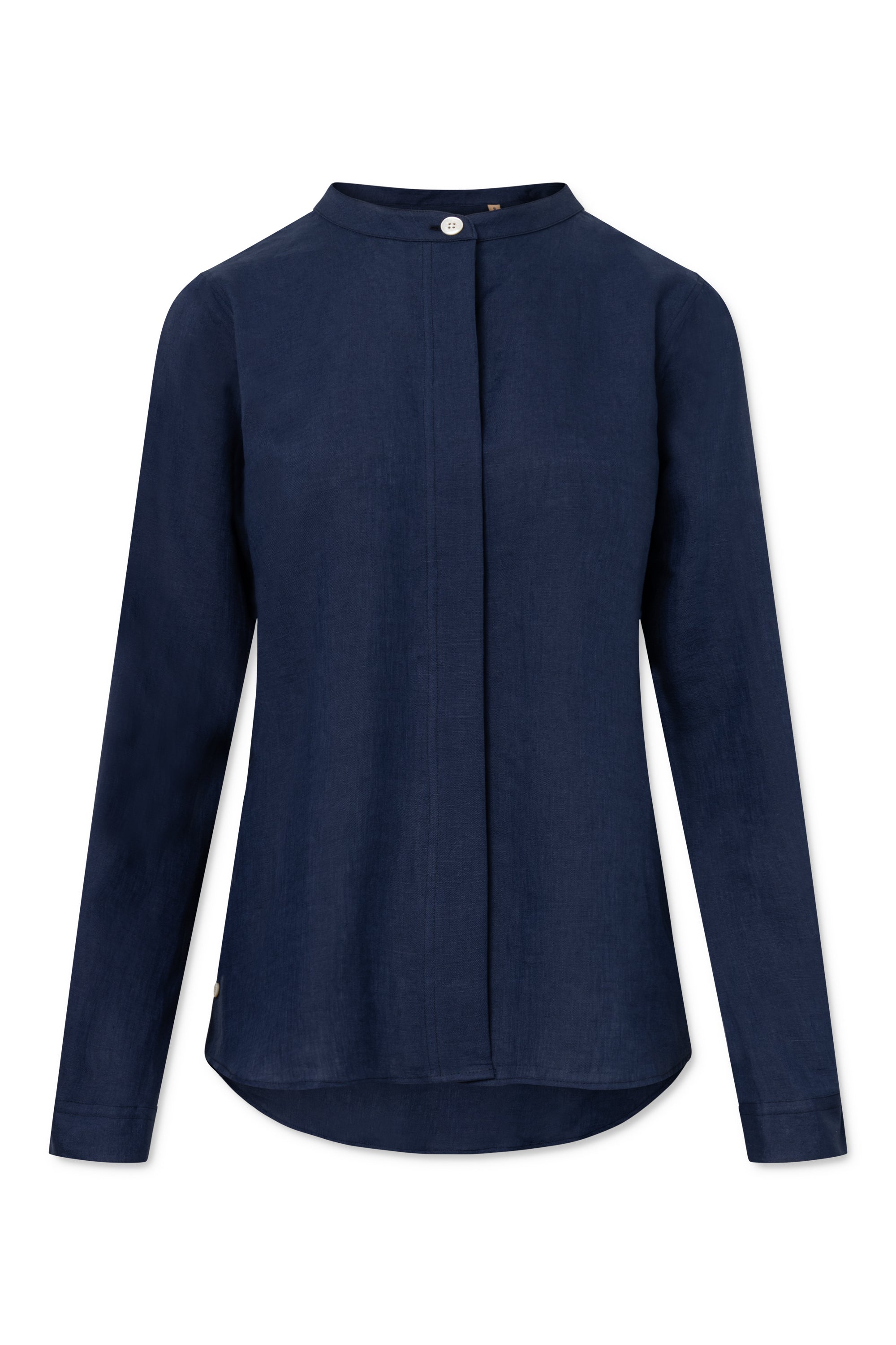 Rue de Tokyo SOFIE WASHED LINEN SHIRTS DARK NAVY