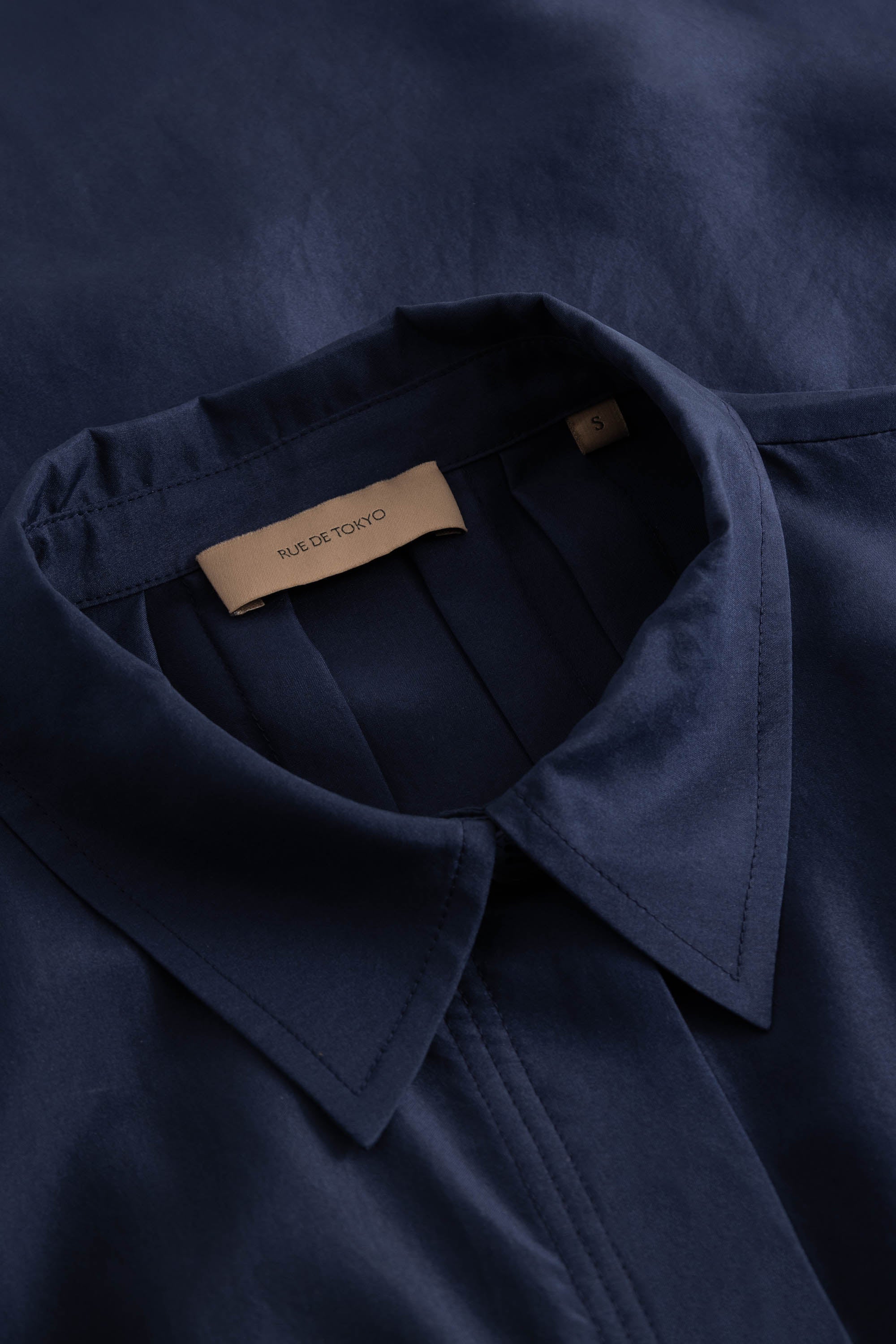 Rue de Tokyo STELLA SILK Shirts NAVY
