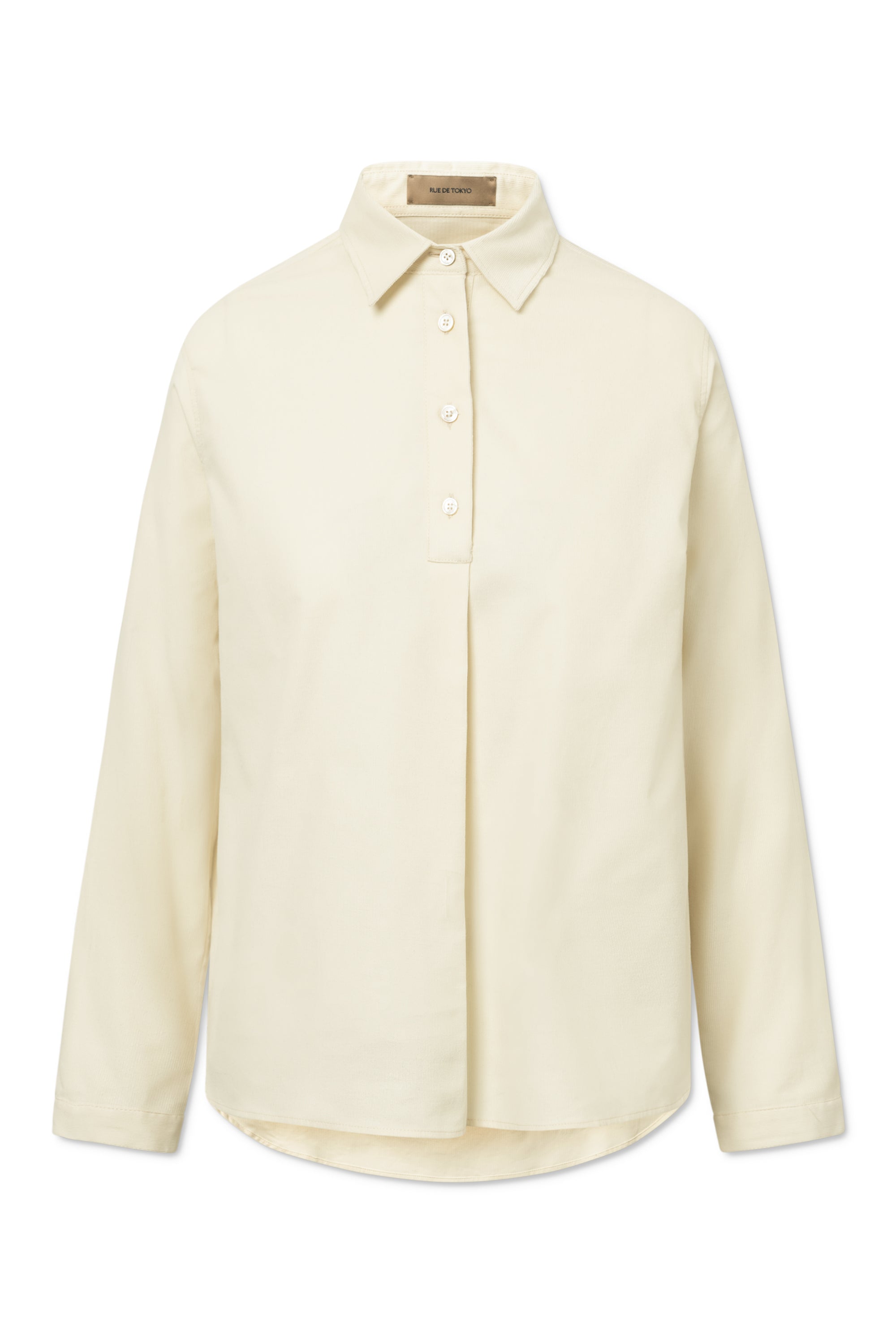 Rue de Tokyo STINE BABY CORDUROY SHIRTS WHITE
