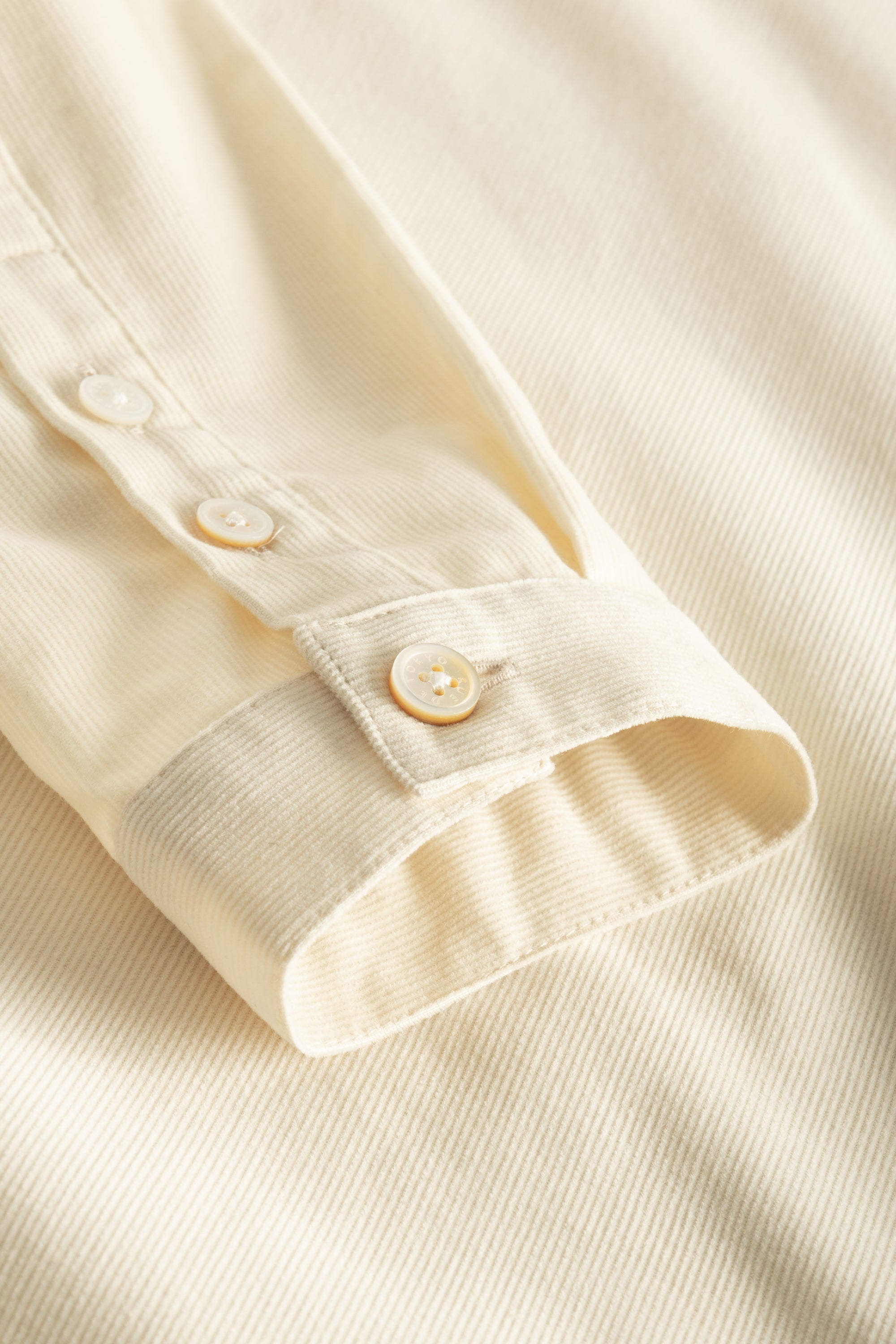 Rue de Tokyo STINE BABY CORDUROY SHIRTS WHITE
