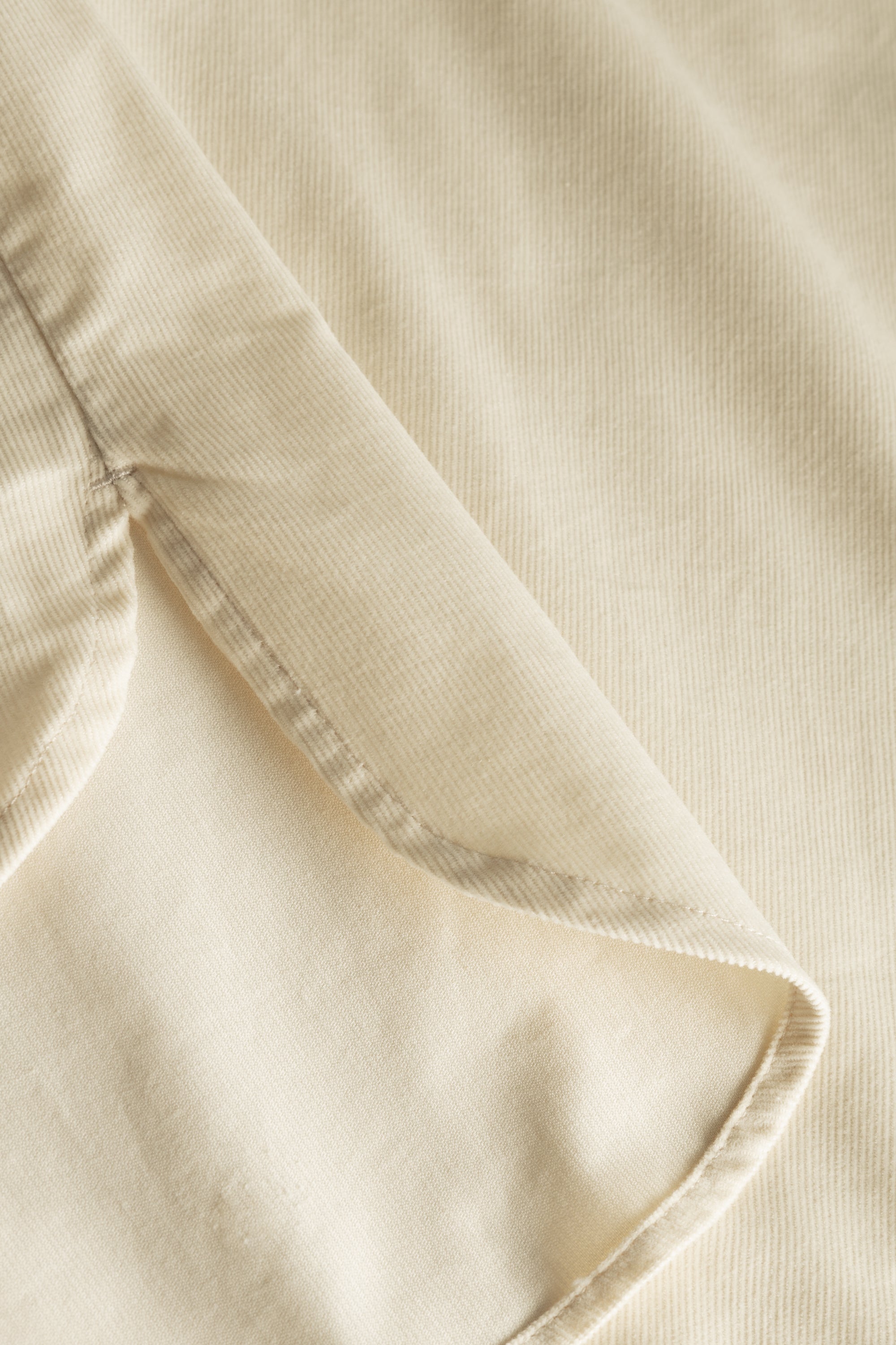 Rue de Tokyo STINE BABY CORDUROY SHIRTS WHITE