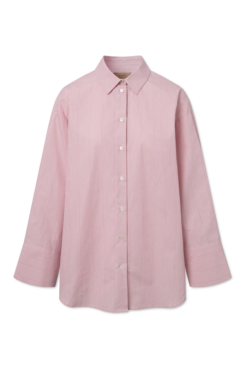 Rue de Tokyo SUMIKO WARM STRIPE SHIRTS WARM ROSE STRIPE