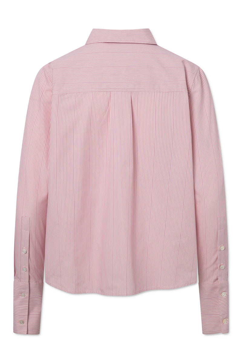 Rue de Tokyo SYLINA WARM STRIPE SHIRTS WARM ROSE STRIPE