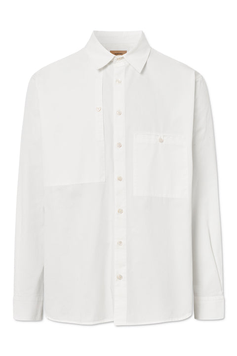 Rue de Tokyo SYL BIRKIN COTTON SHIRTS WASHED WHITE