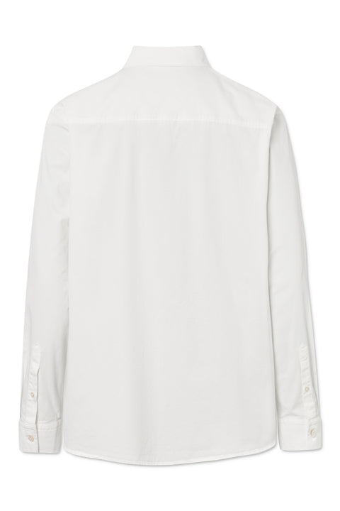 Rue de Tokyo SYL BIRKIN COTTON SHIRTS WASHED WHITE