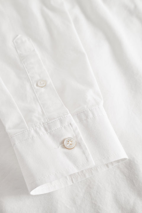 Rue de Tokyo SYL BIRKIN COTTON SHIRTS WASHED WHITE