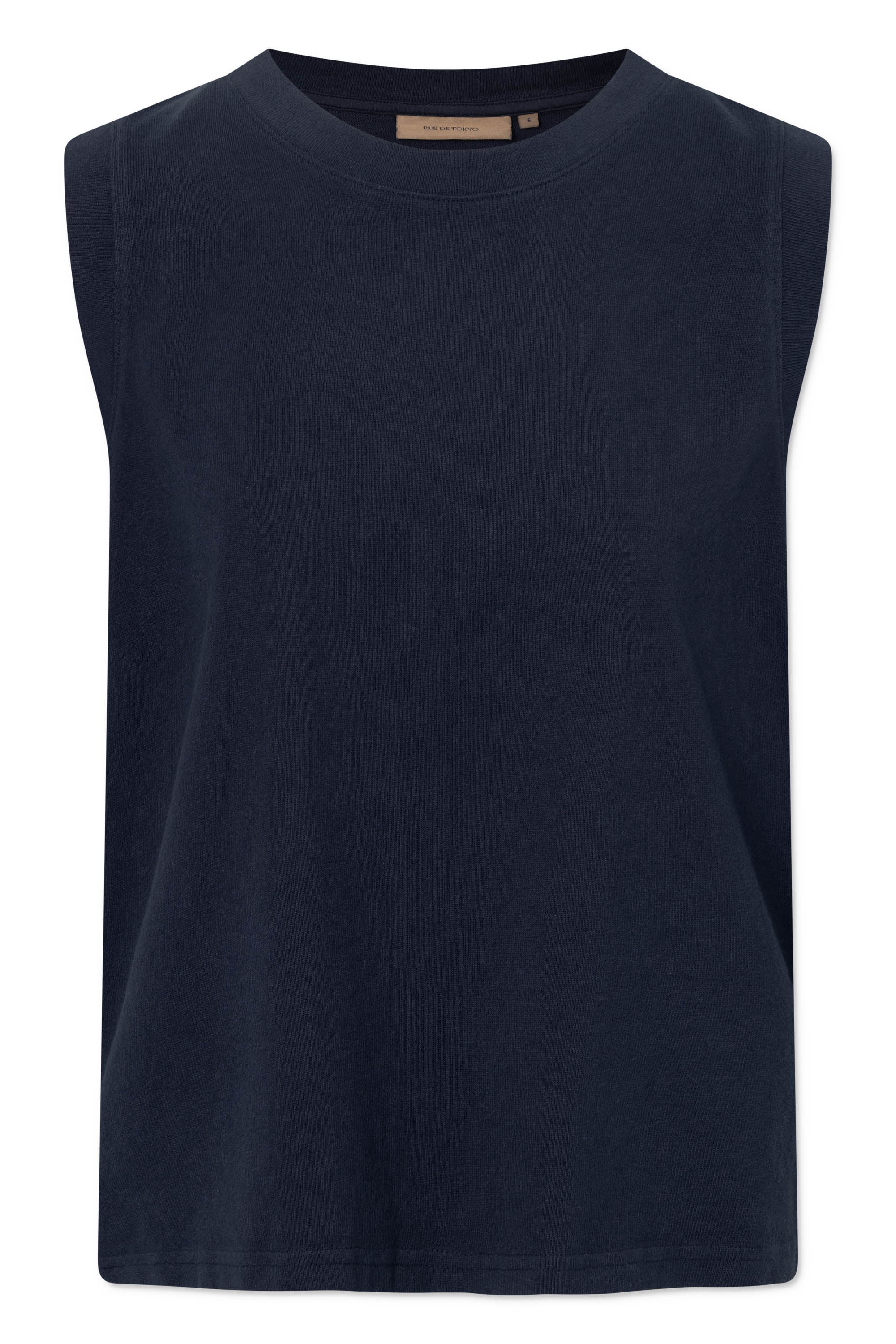 Rue de Tokyo TAINA LIGHT GMTD JERSEY T-Shirts NAVY