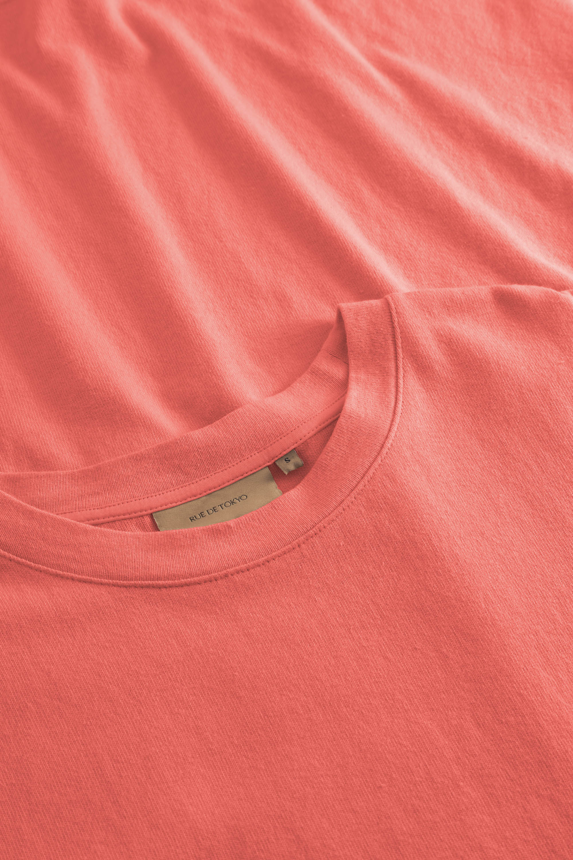 Rue de Tokyo TATIANA LIGHT GMTD JERSEY Dresses CORAL RED