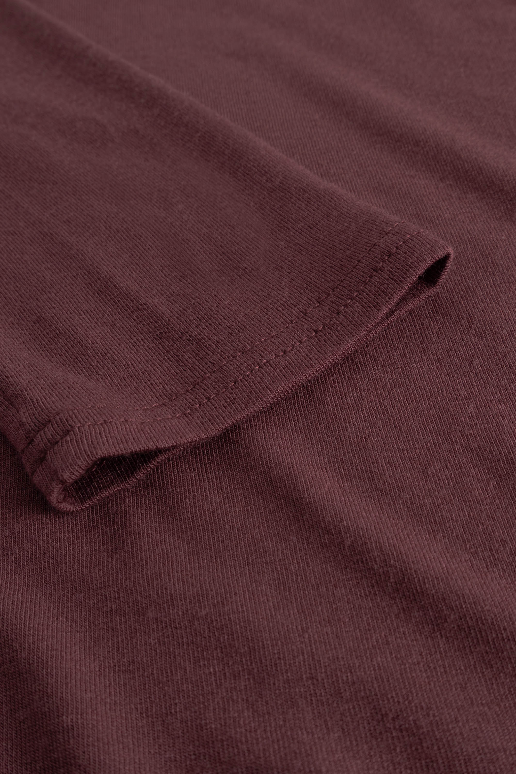 Rue de Tokyo TECA MERINO JERSEY Sweater BURGUNDY