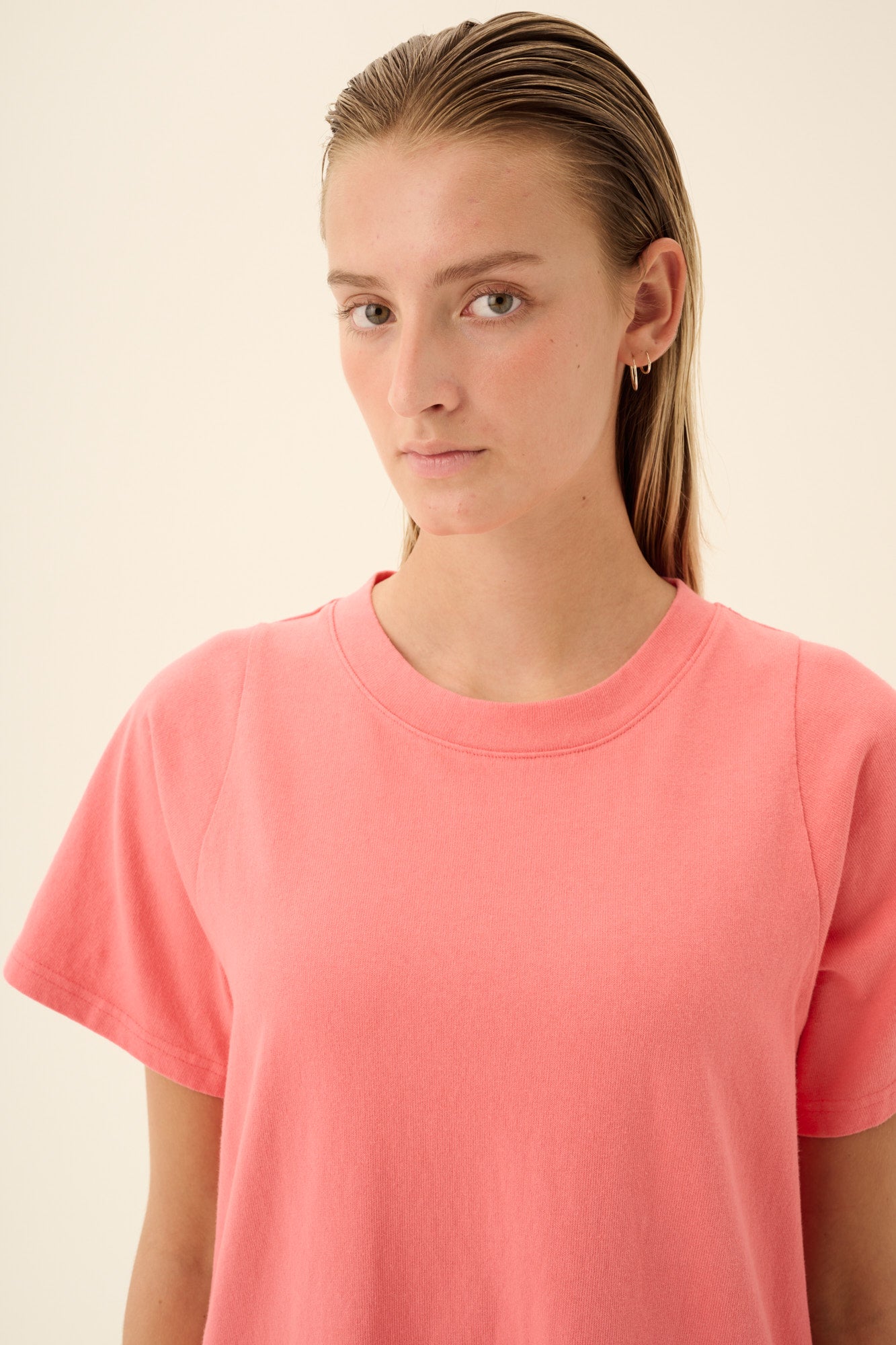 Rue de Tokyo TESS LIGHT GMTD JERSEY Dresses CORAL RED