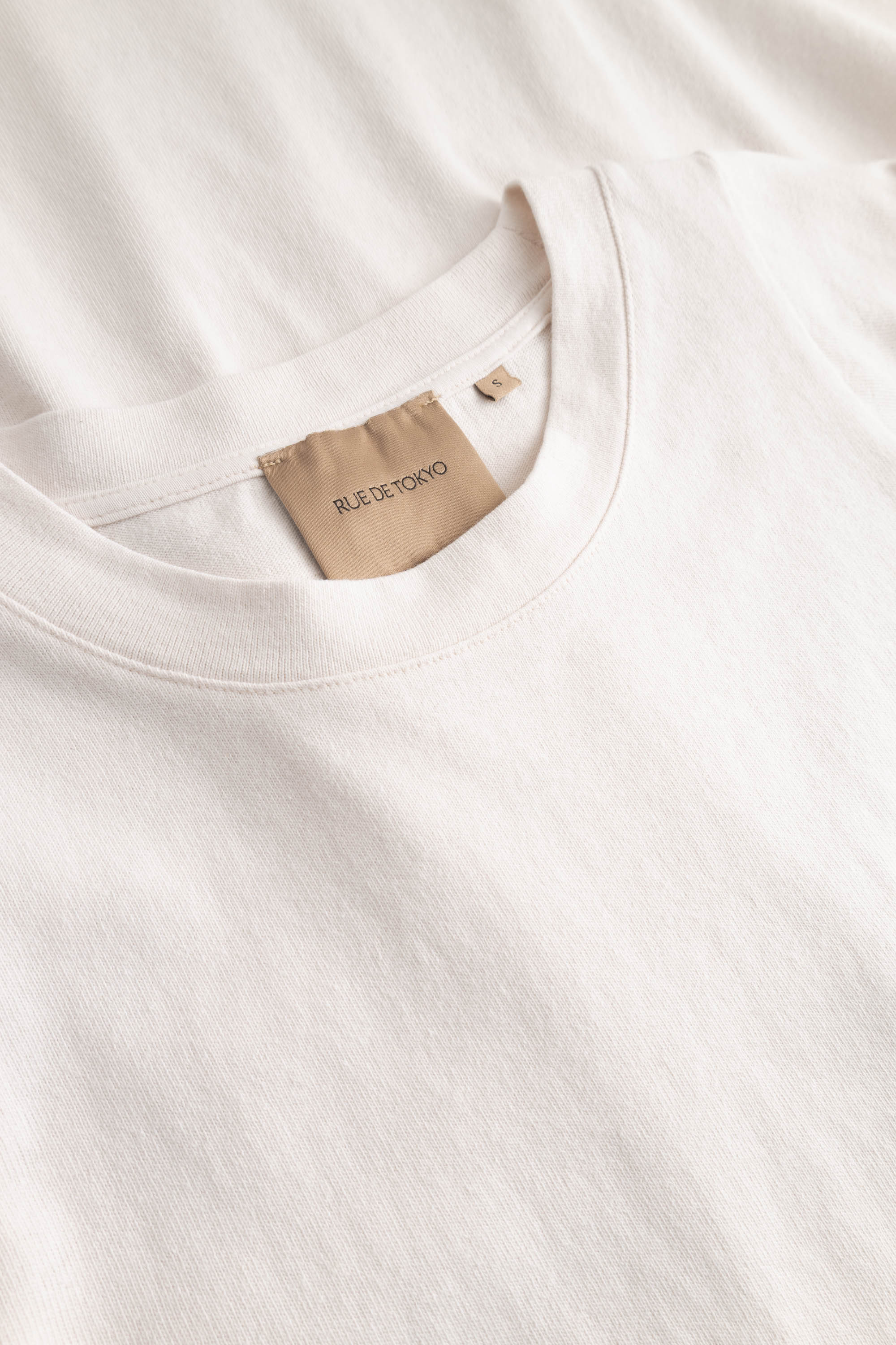 Rue de Tokyo TESS LIGHT GMTD JERSEY Dresses PARCHMENT WHITE