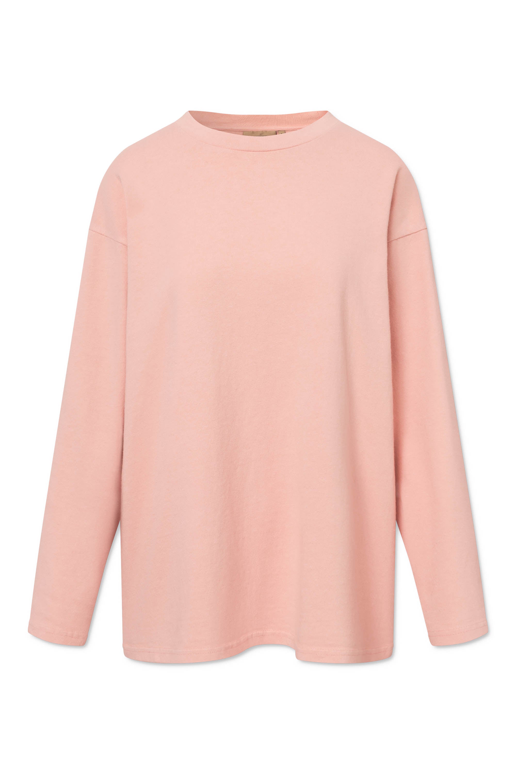 Rue de Tokyo TOMOYO GARMENT DYED LIGHT JERSEY T-Shirts POWDER PINK