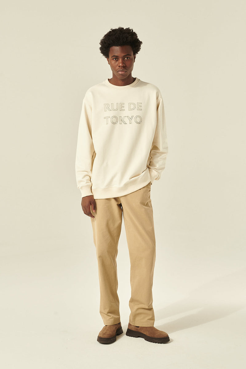 Rue de Tokyo TREVOR ORGANIC HEAVY JERSEY SWEATSHIRTS