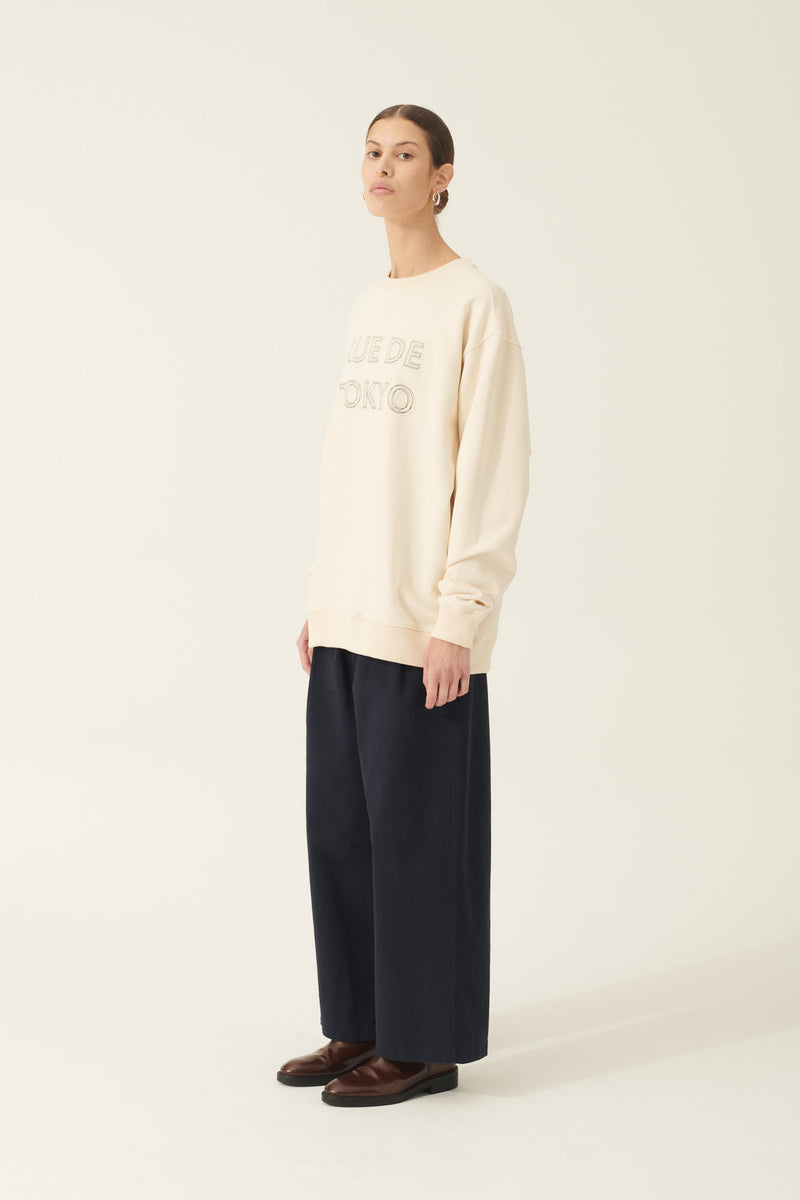 Rue de Tokyo TREVOR ORGANIC HEAVY JERSEY SWEATSHIRTS