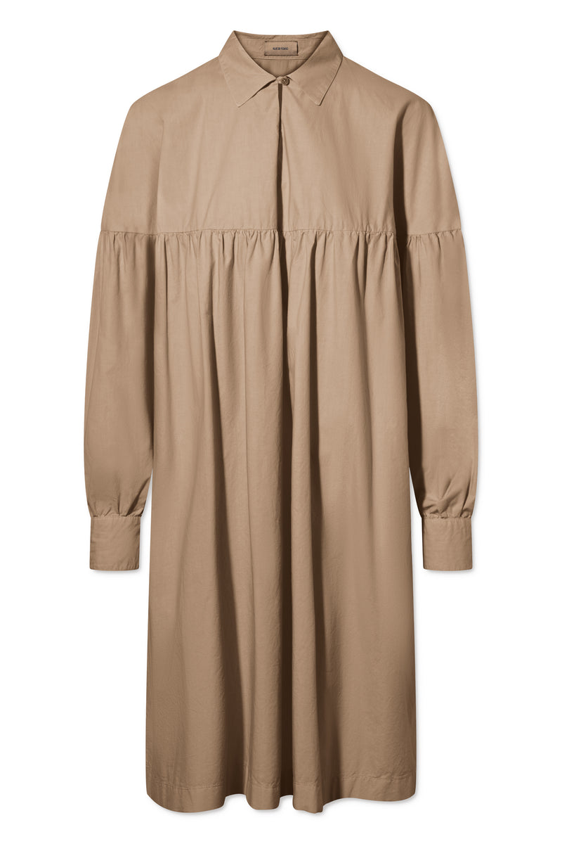 Rue de Tokyo DARLING DRESS LIGHT BROWN DRESSES LIGHT BROWN