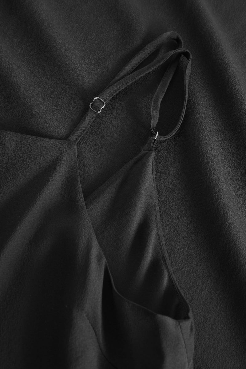 Rue de Tokyo DASIE DRESS SILK BLACK DRESSES BLACK