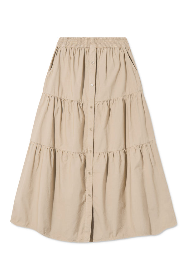 Rue de Tokyo PHI GMTD SKIRT BEIGE SKIRTS BEIGE