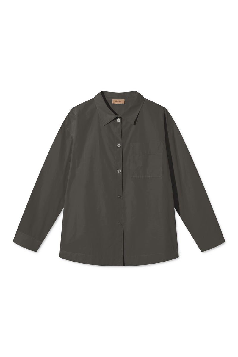 Rue de Tokyo SAFFRON SHIRT DARK GREY SHIRTS DARK GREY